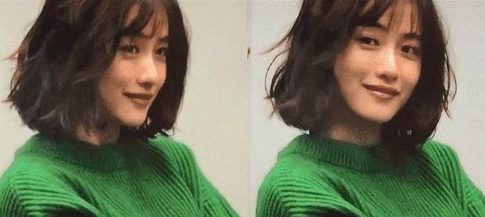 石原里美短发发型德律风  壁纸