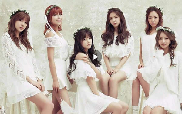 7、韩国女团《APink》（2011年4月） 女团《APink》是韩国CUBEEntertainment的子公司PlayMEntertainment推出的女子组合 女团《APink》成员名单：朴初珑、尹普美、郑恩地、孙娜恩、金南珠、吴夏荣组成，以清新自然的作风 为主。