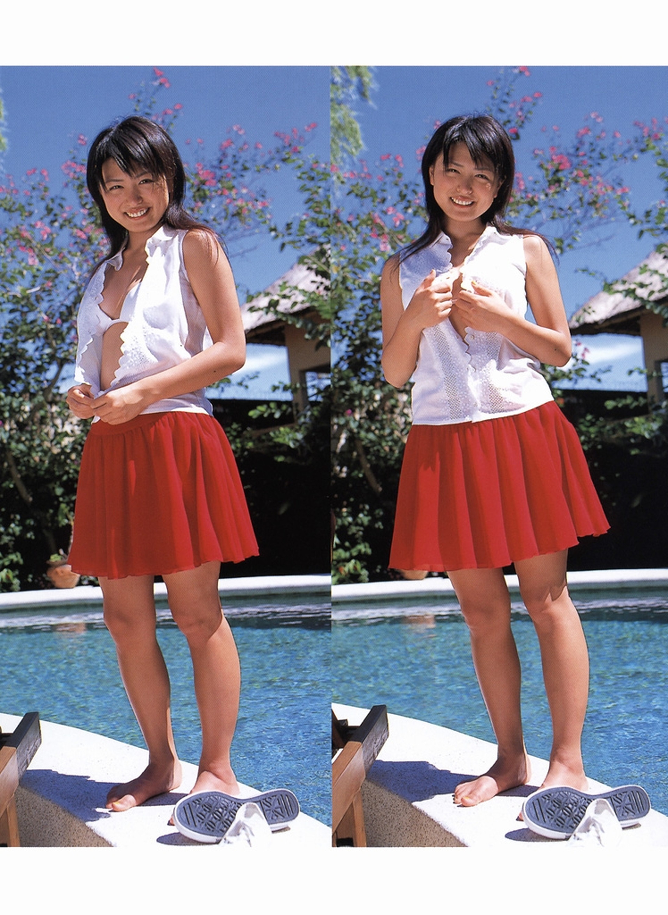 日本美少女 川村ゆきえ/川村雪绘 旧写真集赏 2007年《1 or 8》学生制服、泳装,青春无敌！